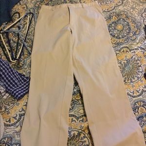 Cream color nike golf pants size 32x32